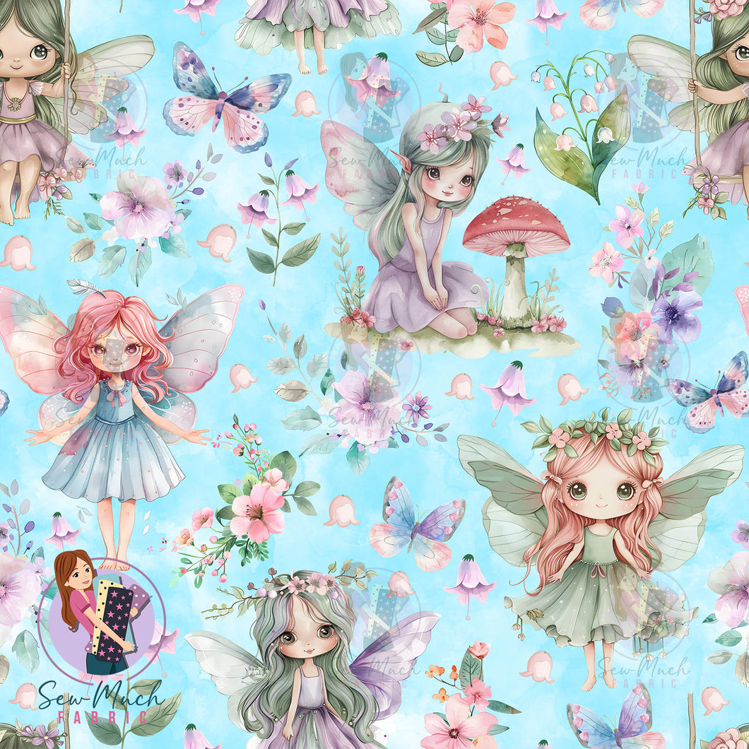 Fairies Blue | MINKY | Retail | Average Scale