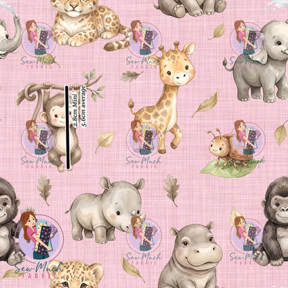 OCTOBER Pre-Order (1): Jungle Animals Pink
