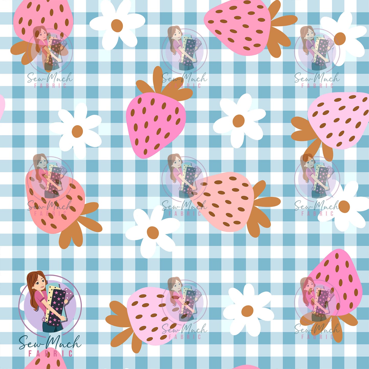 Unlimited Pre-Order: Strawberry Daisy Gingham