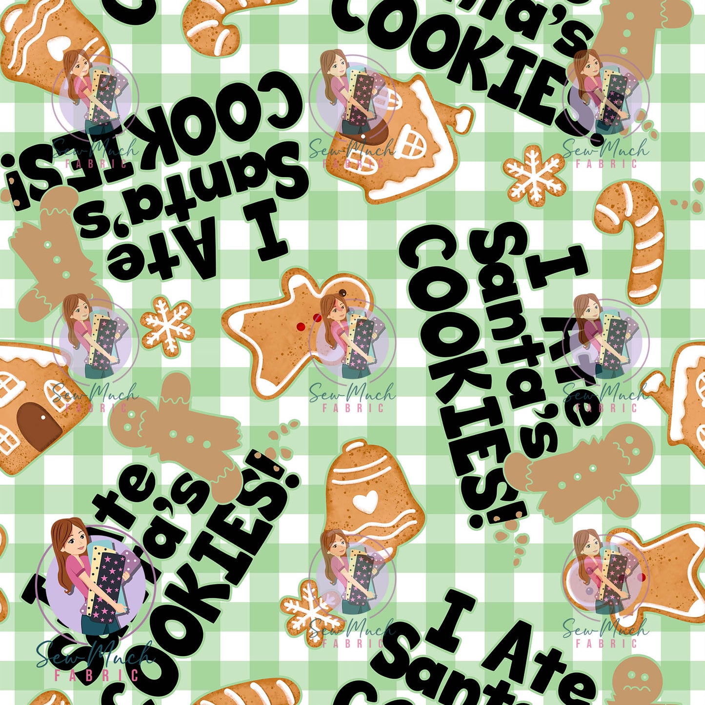 CHRISTMAS Pre-Order: I ate Santa's cookies Green