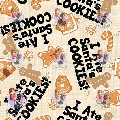 CHRISTMAS Pre-Order: I ate Santa's cookies Beige