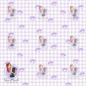 SEPTEMBER Pre-Order (2): Highland Cow Purple Bow Coordinate
