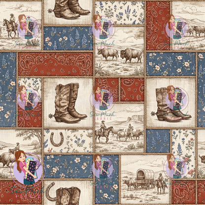 JULY Pre-Order (1): Western Patchwork