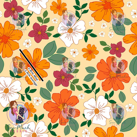 FREYA Floral  | Woven | Retail | Average Scale