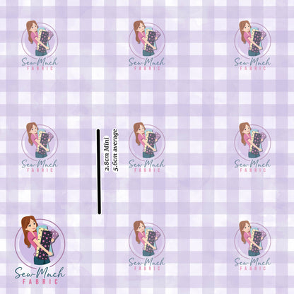 AUGUST Pre-Order (2): Lavender Bunny Gingham Coordinate