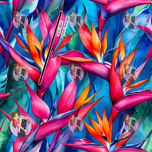 Tropical Floral | Woven | Retail | Average Scale