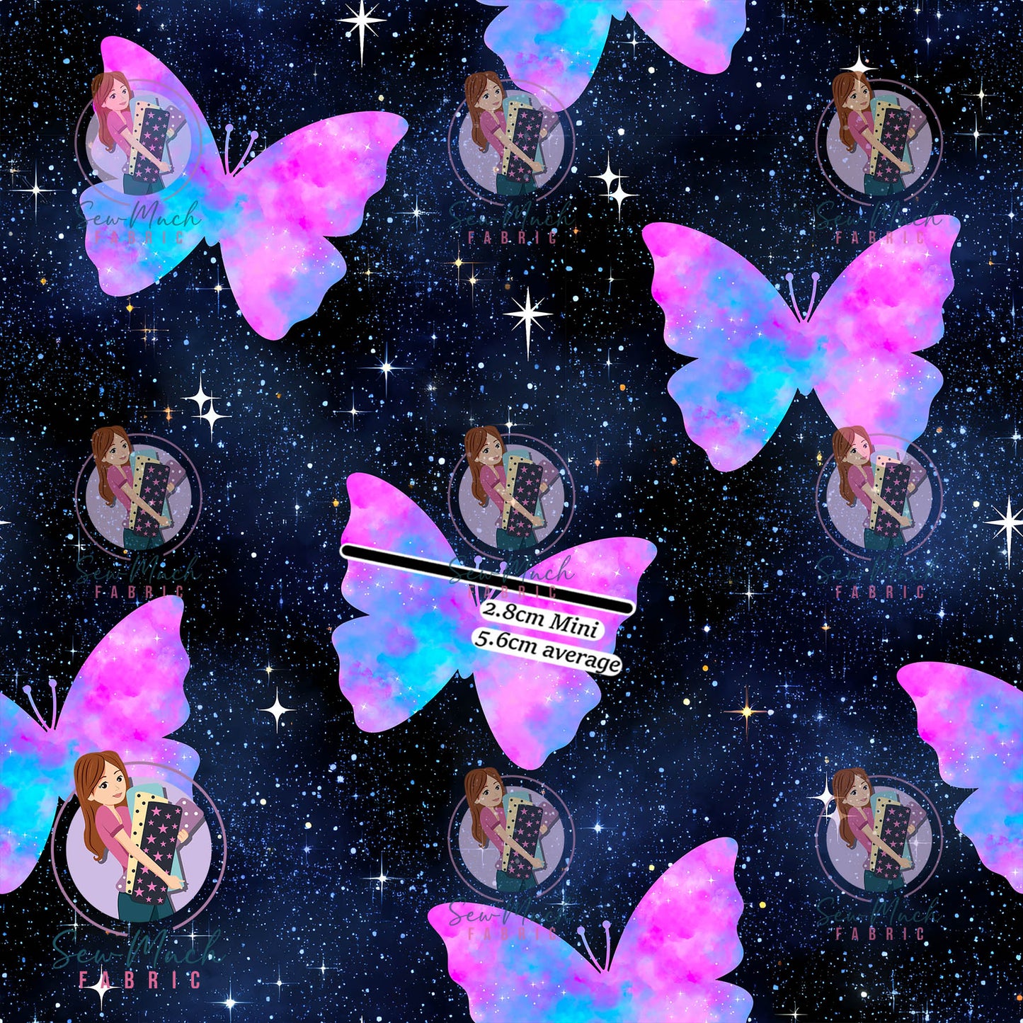JULY Pre-Order (2): Butterfly Blue & Pink