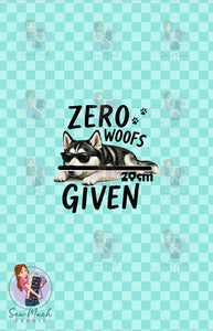 SEPTEMBER Pre-Order (2): Zero Woofs Given | PANEL |