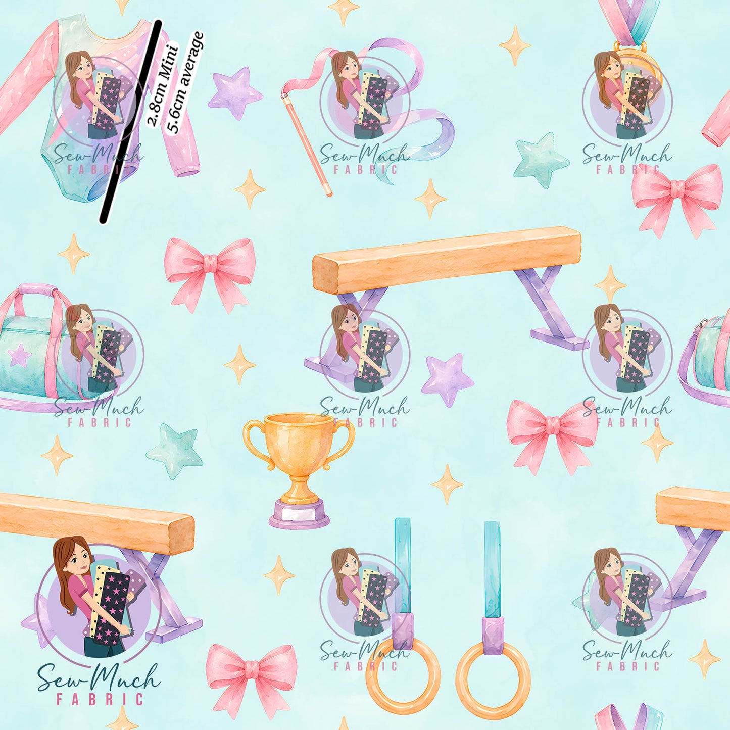 AUGUST Pre-Order (2): Gymnastics Blue