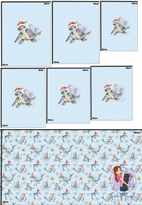 CHRISTMAS Pre-Order: Under the Sea 'PANEL FOR ROMPERS'