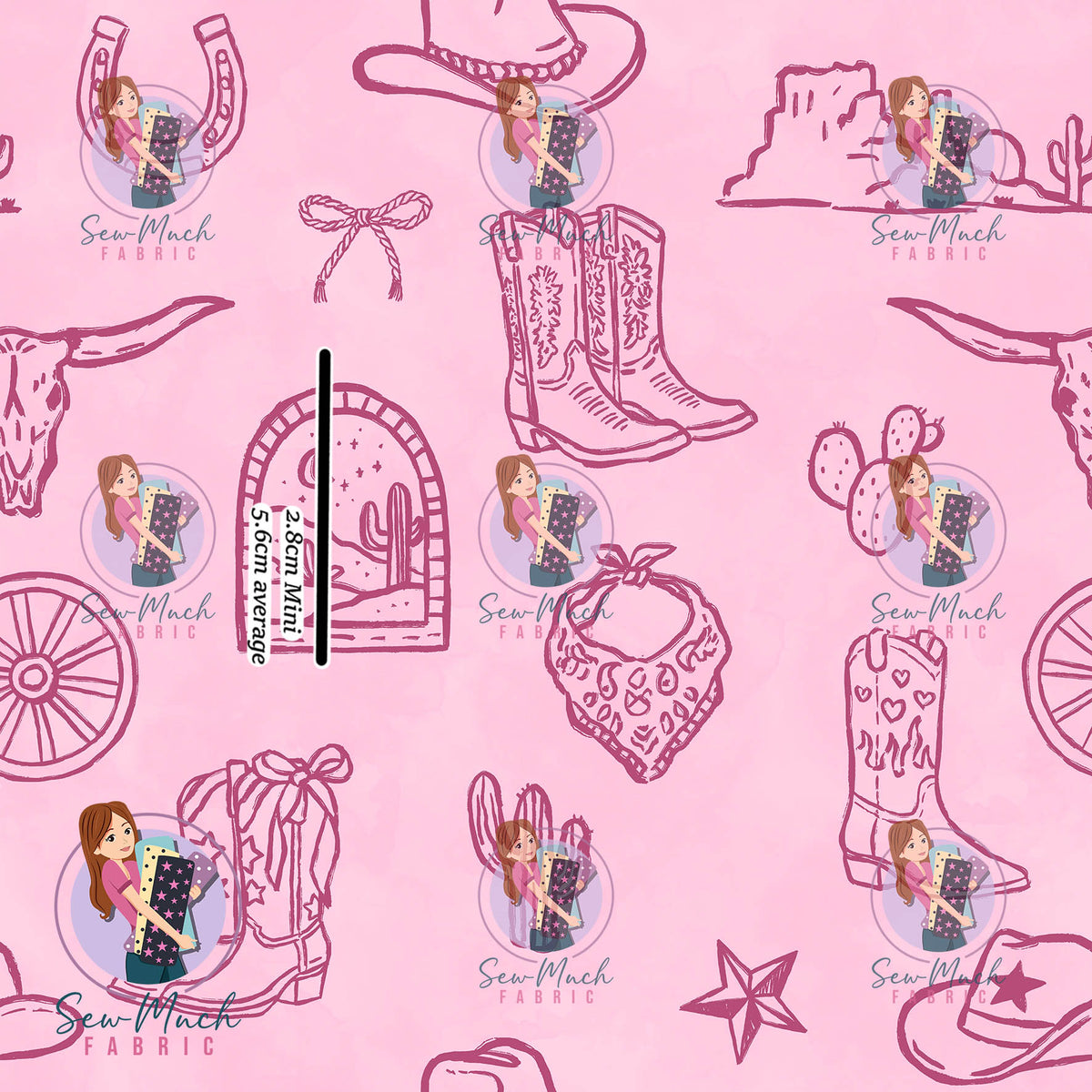 Pink Western | Woven | Retail | Average Scale