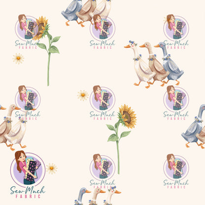 OCTOBER Pre-Order (2): Tractors & Sunflowers Coordinate