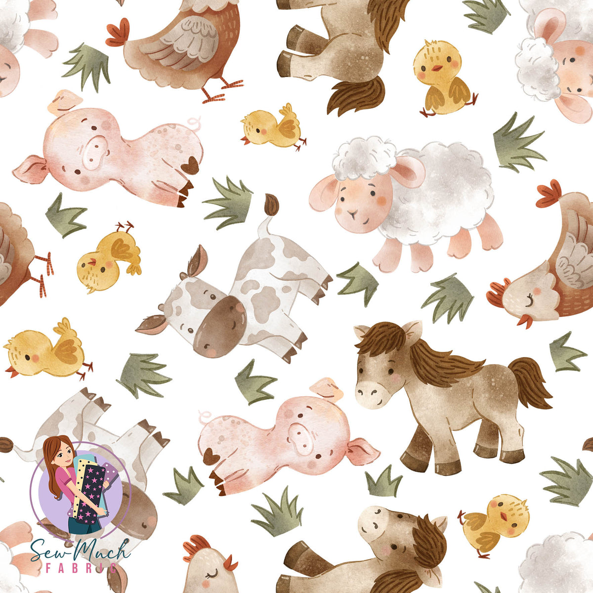 Farm Animals | Woven | Retail | MINI Scale