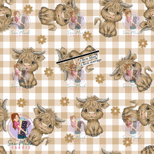 Load image into Gallery viewer, NOVEMBER Pre-Order (2): Highland Cows Beige

