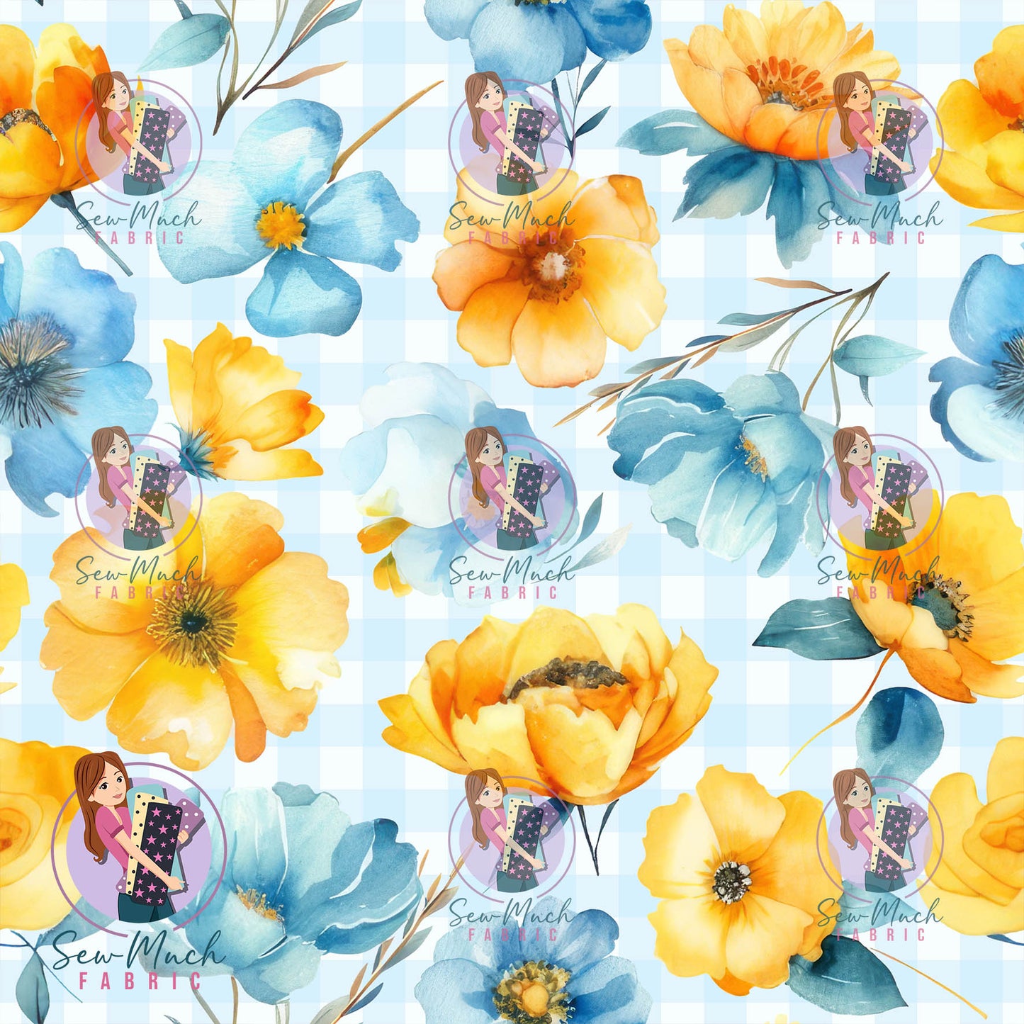 AUGUST Pre-Order (2): Alex Floral Blue