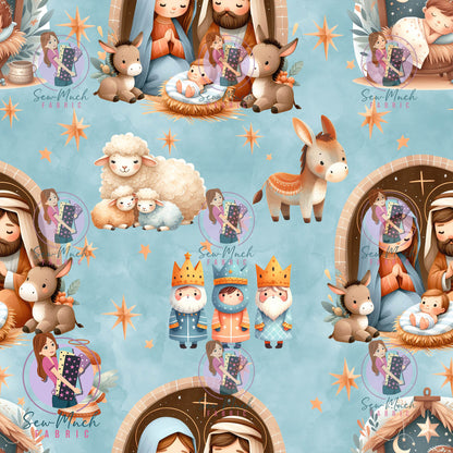 CHRISTMAS Pre-Order: Nativity Blue