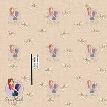 Load image into Gallery viewer, SEPTEMBER Pre-Order (2): Highland Cow Beige Bow Coordinate
