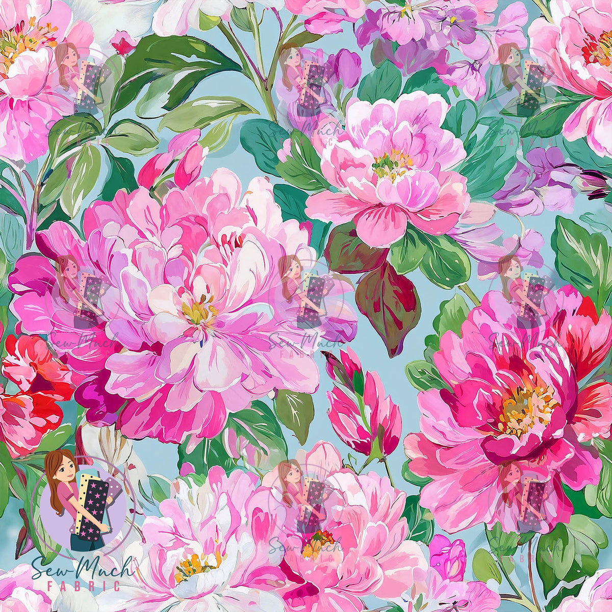 PAIGE Floral | Waterproof Canvas | Retail | Average Scale