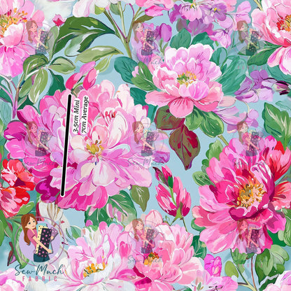 PAIGE Floral | Waterproof Canvas | Retail | Average Scale
