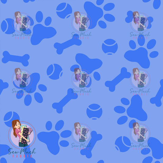 Paw Prints Blue | Pre-Order |