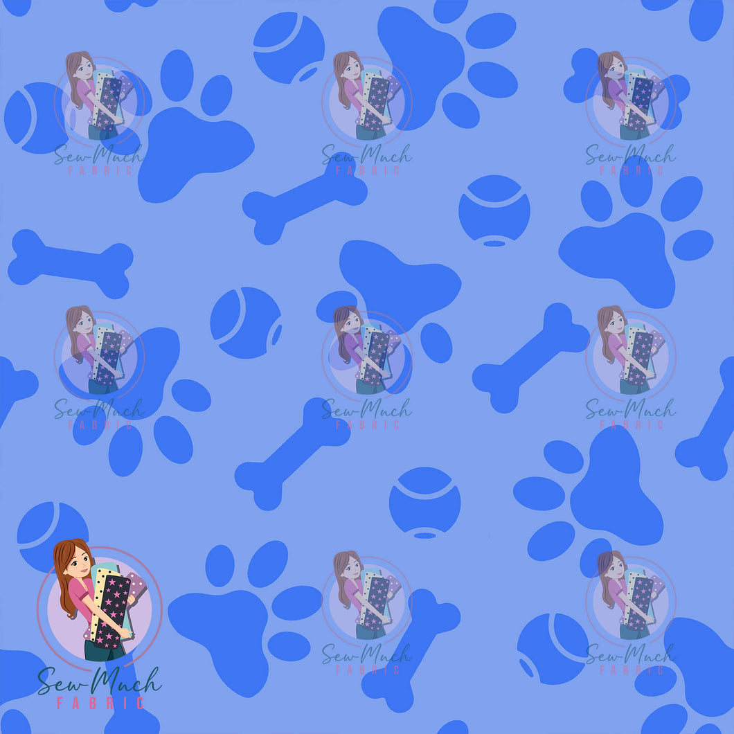 Paw Prints Blue | Pre-Order |
