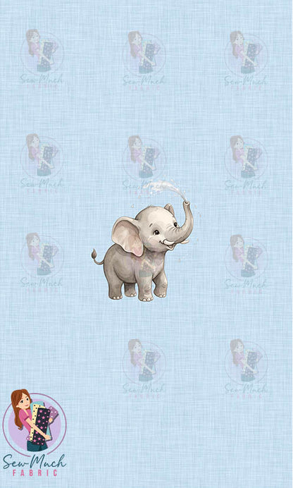OCTOBER Pre-Order (1): Jungle Animals Blue 'PANEL'
