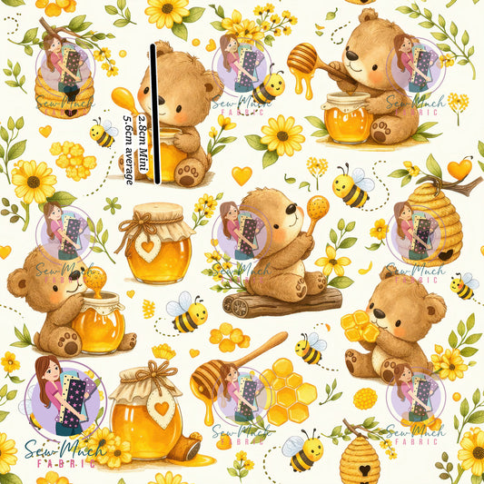 Bee Hive Bear | Knit | Retail | Average Scale