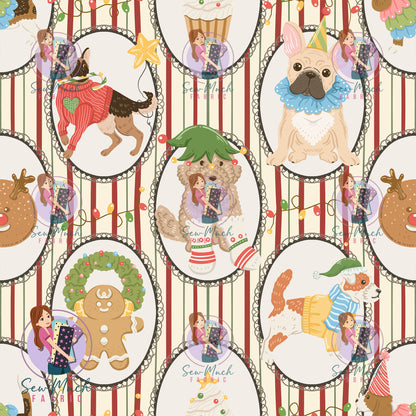 CHRISTMAS Pre-Order: Christmas Dog Stripes