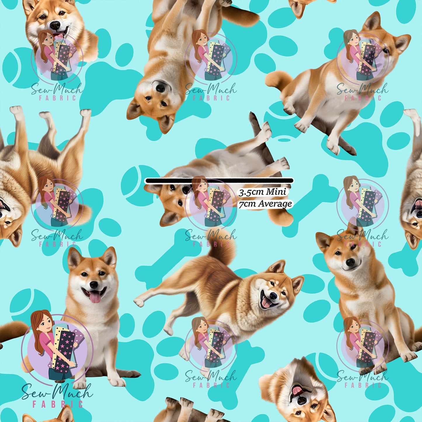 Shiba Inu | Woven | Retail | MINI Scale