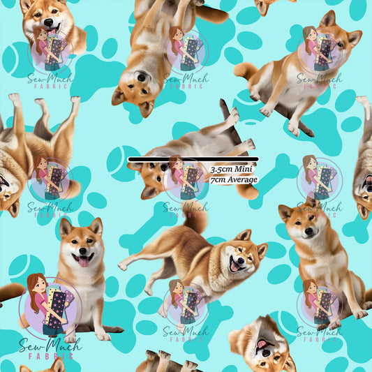 Shiba Inu | Woven | Retail | MINI Scale