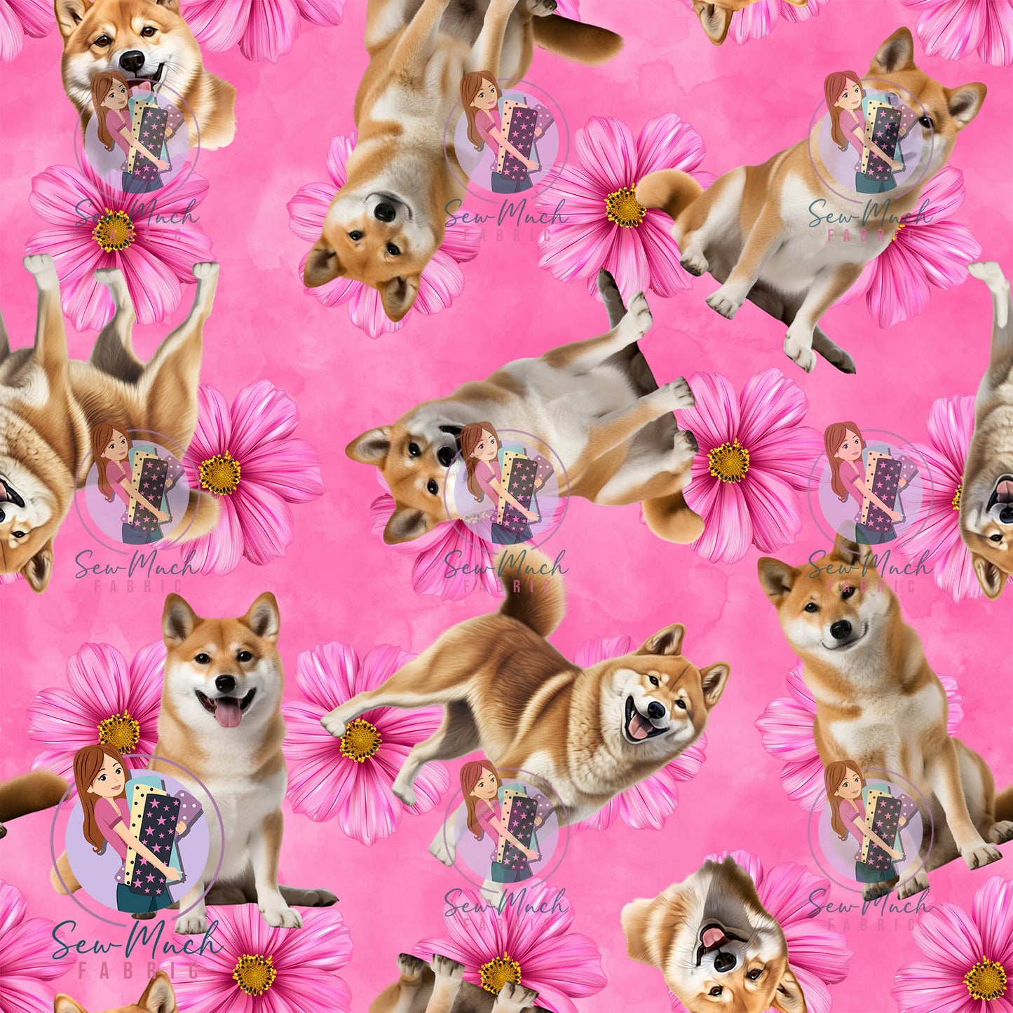 JULY Pre-Order (1): Shiba Inu Floral