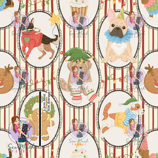 Christmas: Dogs & Treats | Woven | Retail | Average Scale