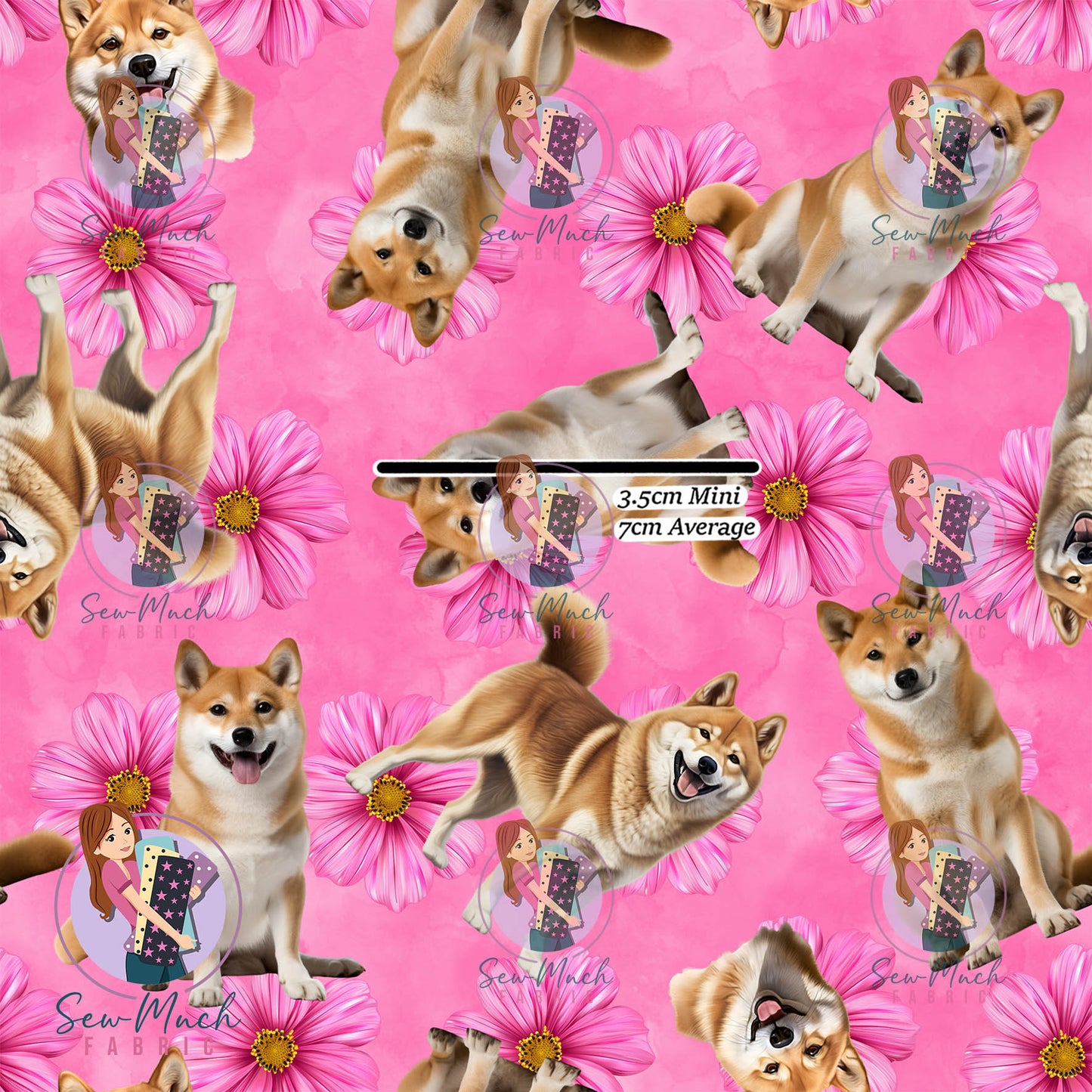 JULY Pre-Order (1): Shiba Inu Floral