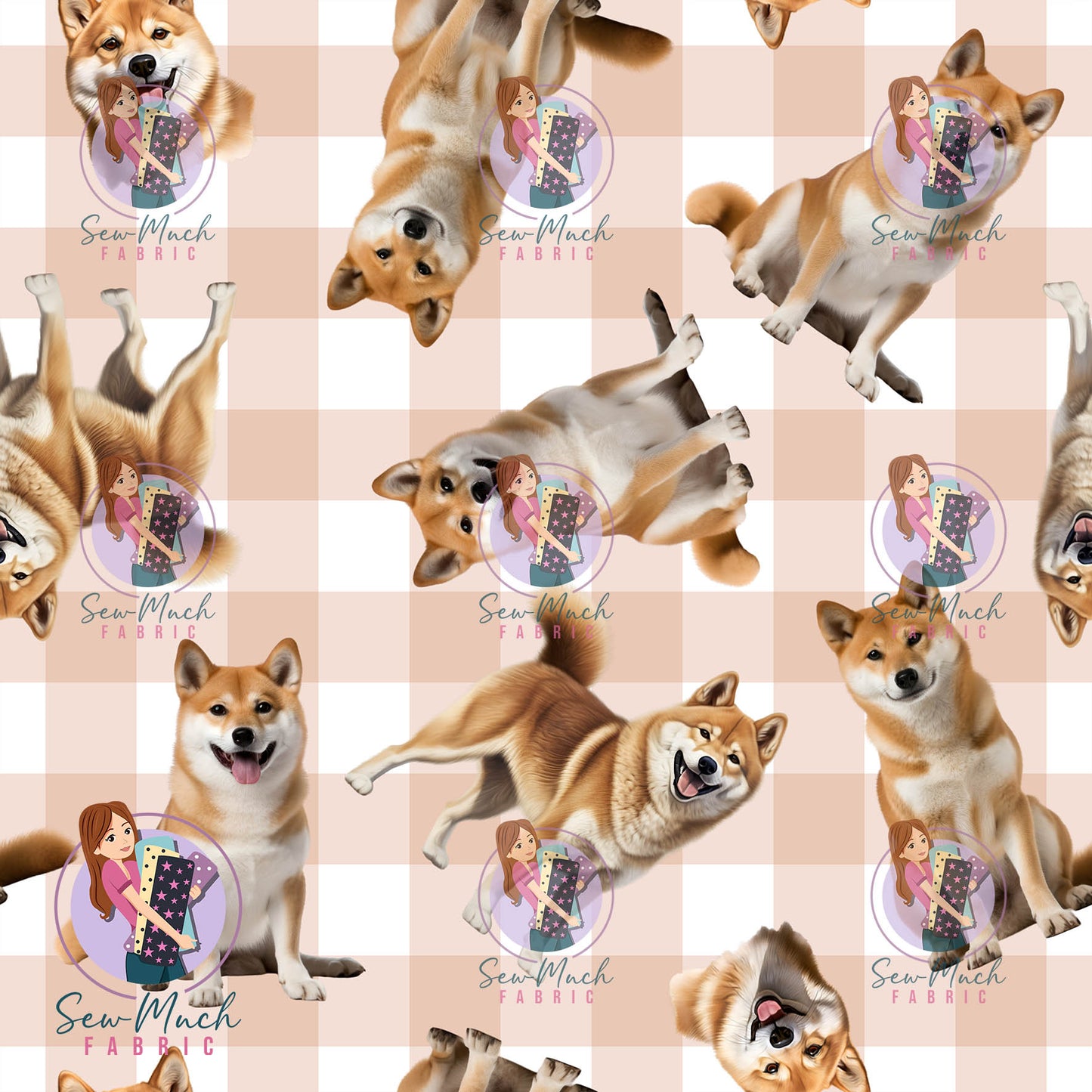 JULY Pre-Order (1): Shiba Inu Gingham
