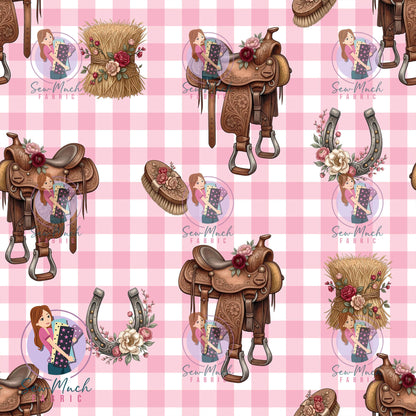 AUGUST Pre-Order (1): Western Pink Gingham