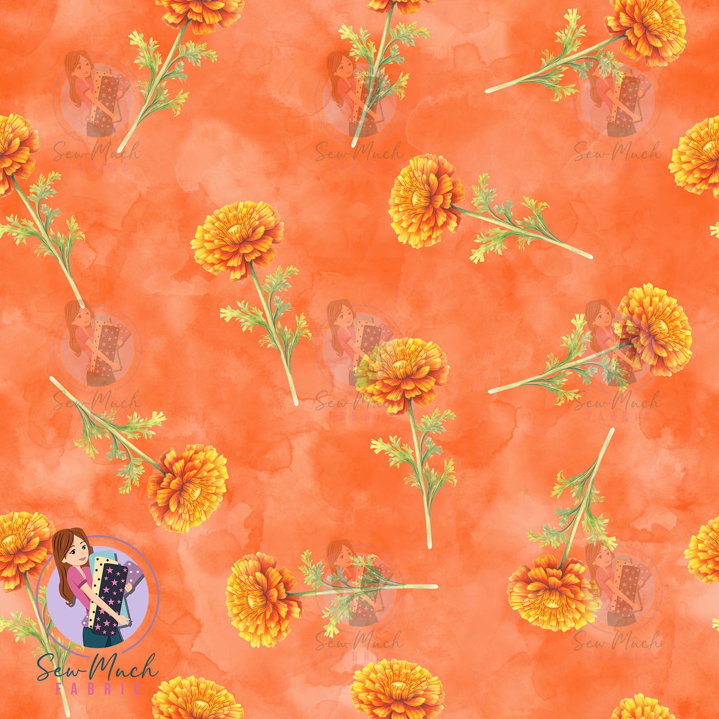 Havanese Floral Coordinate | Canvas | Retail | MINI Scale