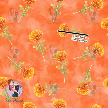 Havanese Floral Coordinate | Canvas | Retail | MINI Scale