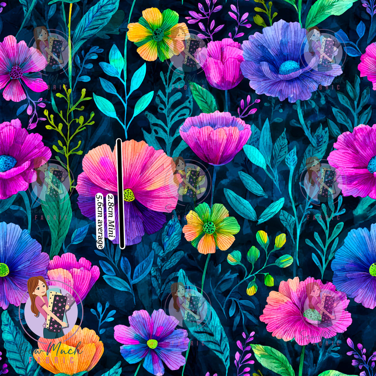 Kiara Floral | Woven | Retail | Average Scale