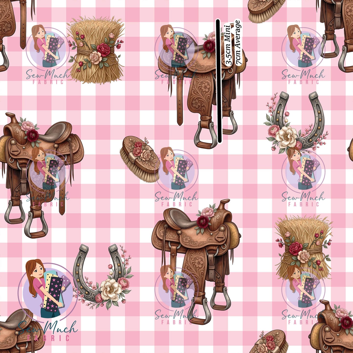 AUGUST Pre-Order (1): Western Pink Gingham