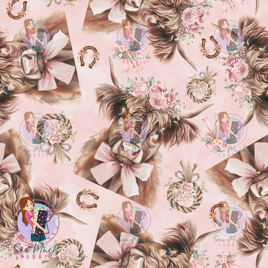Unlimited Pre-Order: Cows Pink Bow