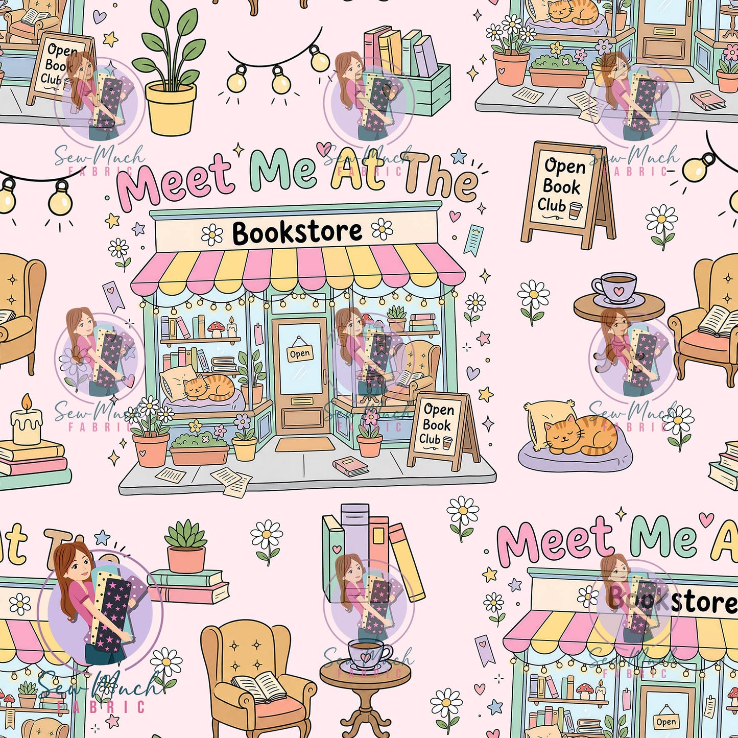AUGUST Pre-Order (1): Bookstore Pink