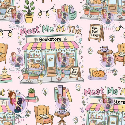 AUGUST Pre-Order (1): Bookstore Pink