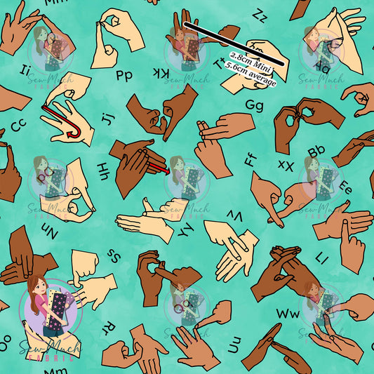 Auslan Green | Woven | Retail | Average Scale