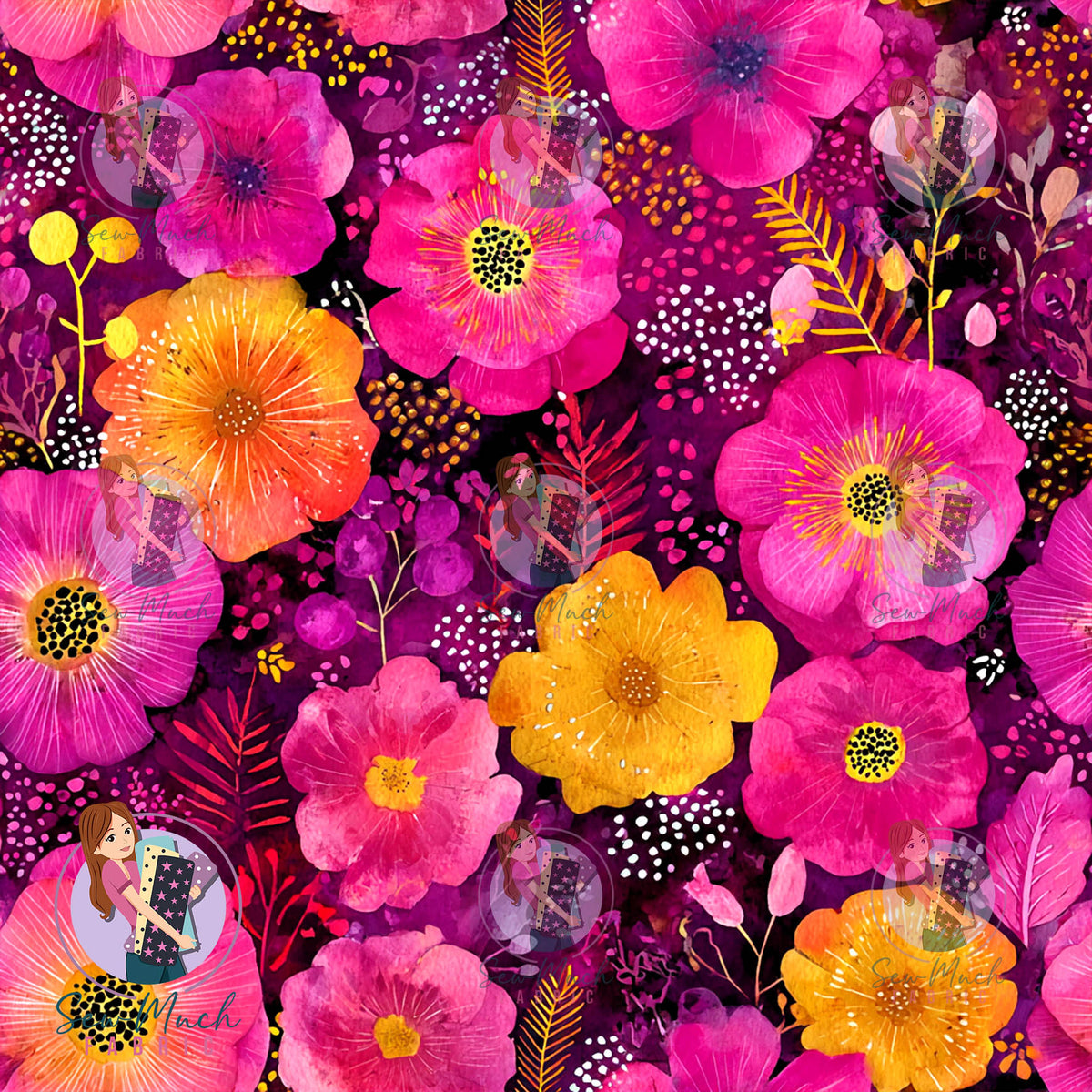 KAYLANI Floral | Canvas | Retail | Average Scale