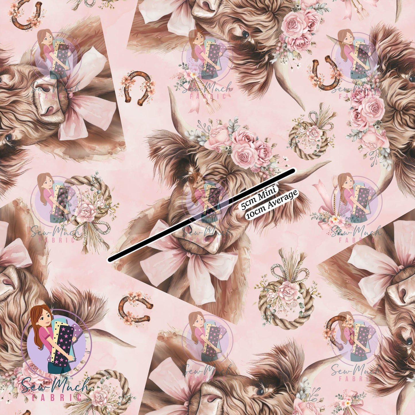 Unlimited Pre-Order: Cows Pink Bow