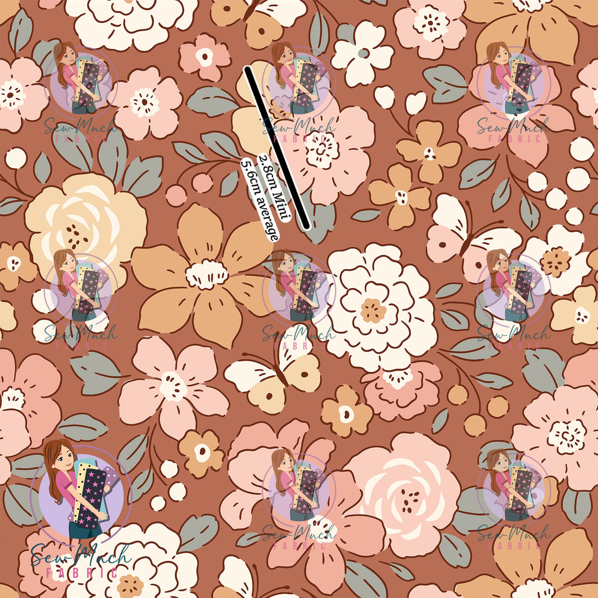 Floral MICHELLE | Woven | Retail | Average Scale