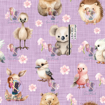 Unlimited Pre-Order: Aussie Animals Purple