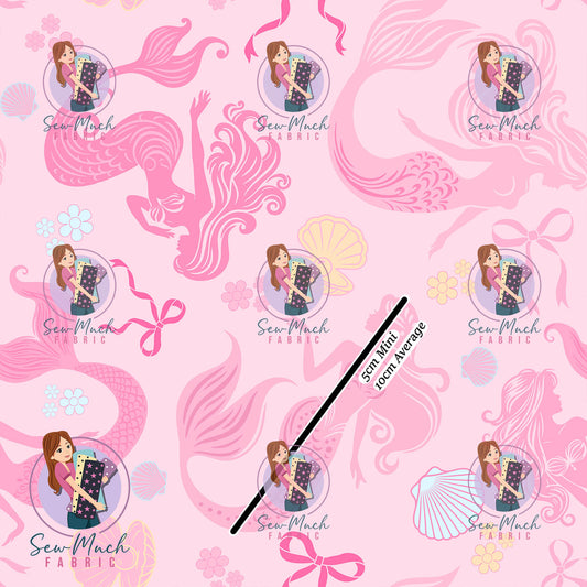 Pink Mermaid | Woven | Retail | Average Scale