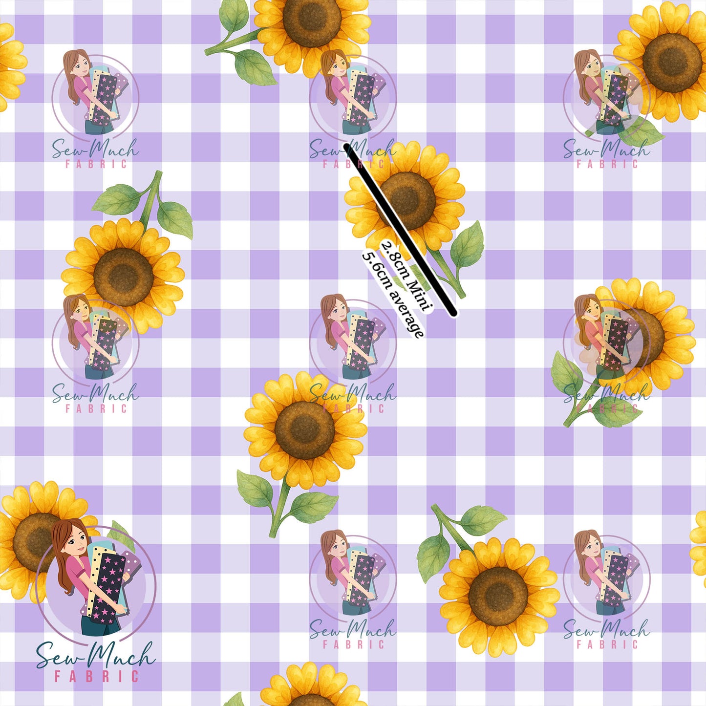 Sunflower Purple | Woven | Retail | MINI Scale