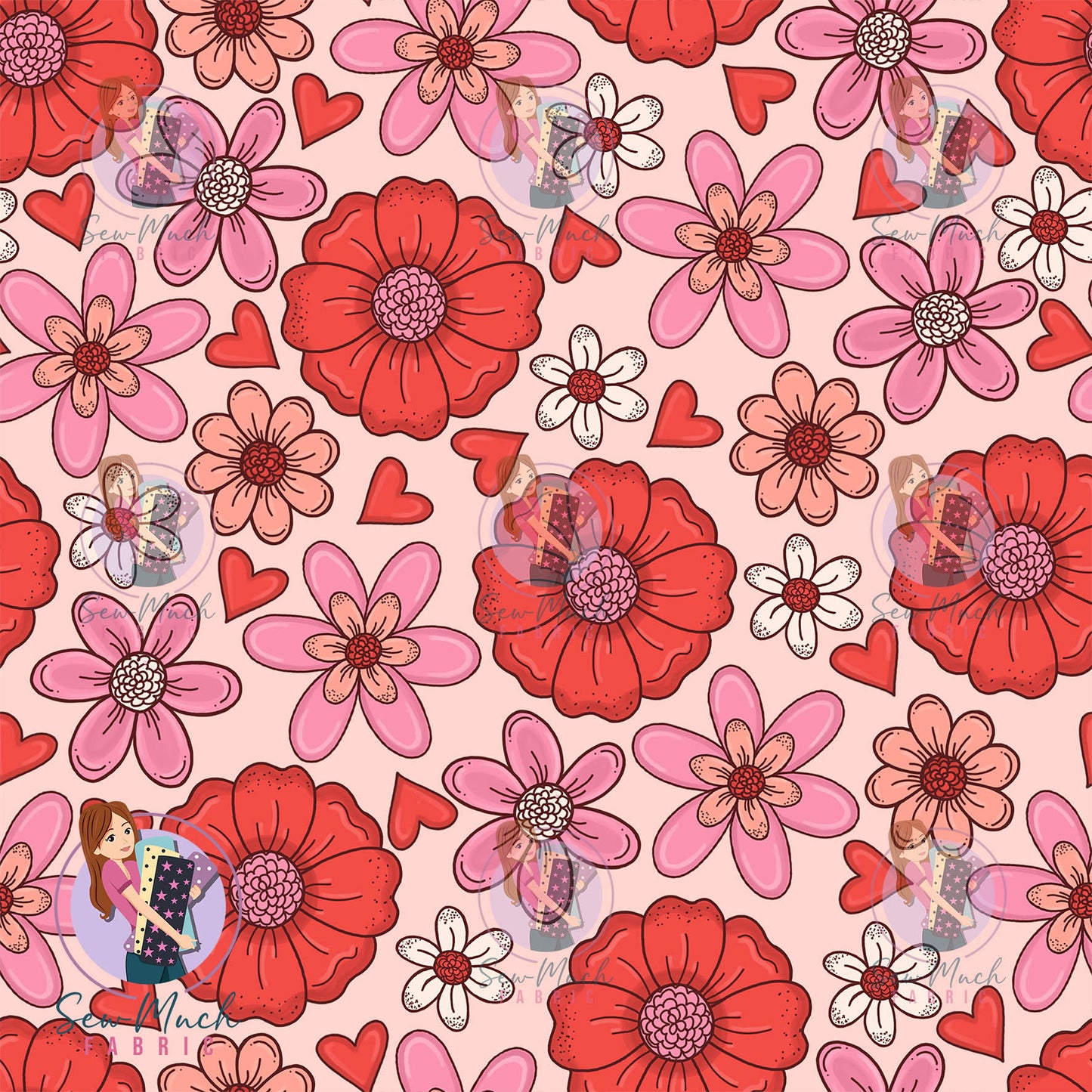 Floral VALENTINES | Canvas | Retail | Average Scale
